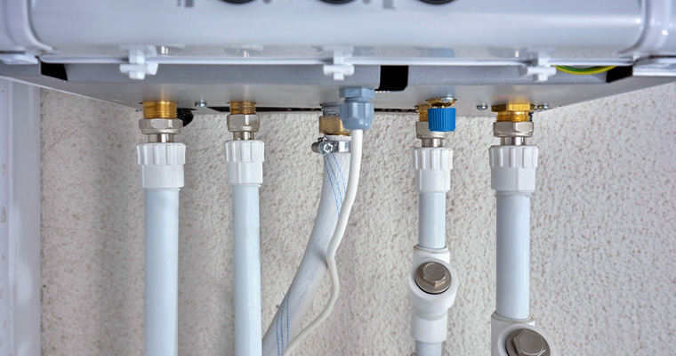 Tubo de agua caliente para terma