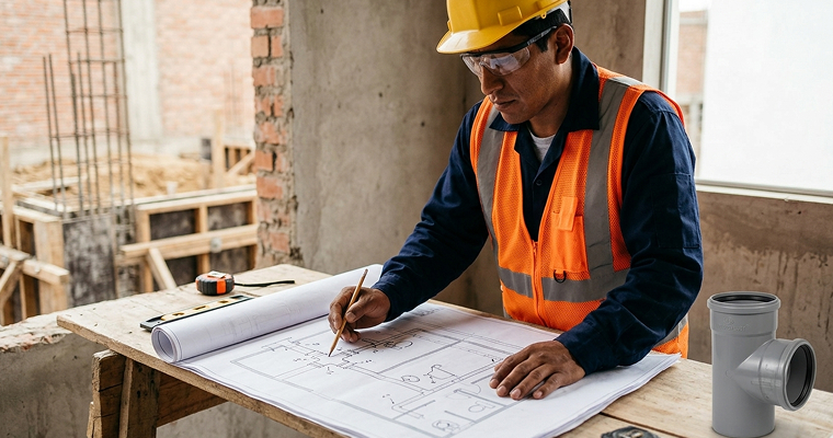 Importancia de los planos en las instalaciones sanitarias